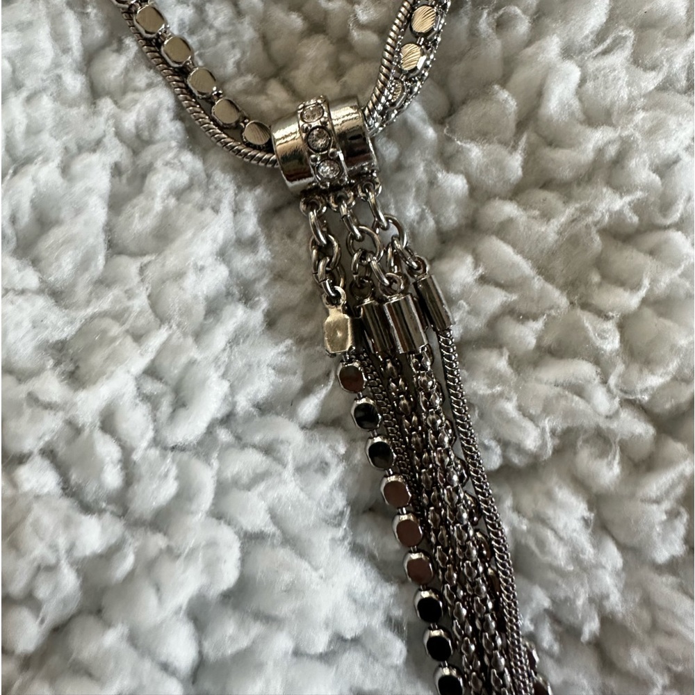 WHBM Vintage Lariat Necklace